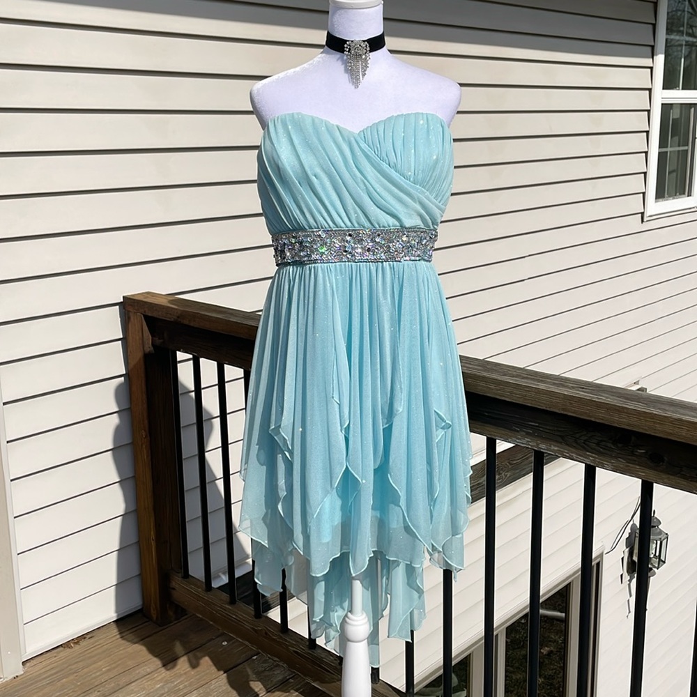 Strapless Party Dress for Juniors by My Michelle